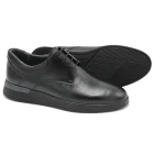 کفش طبی مردانه مدل بندی چرم طبیعی کد 120 - Image 3