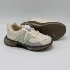 کفش بچه گانه مدل نیوبالانس زیپلاین کرم سبز - Image 4