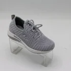 کفش بچه گانه مدل اسکیچرز طوسی - Image 8